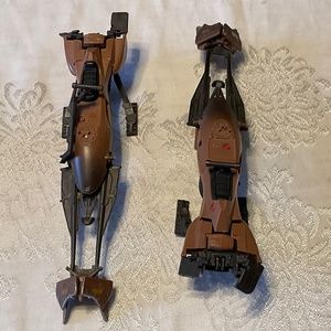 Star Wars non-canonical speeder Bike/Scout Trooper. Two Bikes.